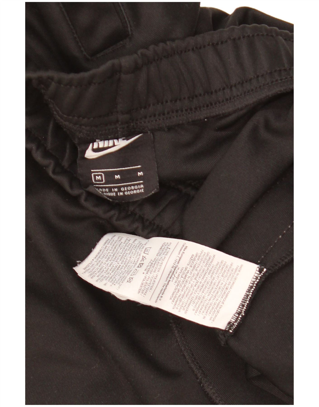 Ανδρικές φόρμες γραφικών Nike παντελόνια Joggers μεσαίο μαύρο πολυεστέρα
