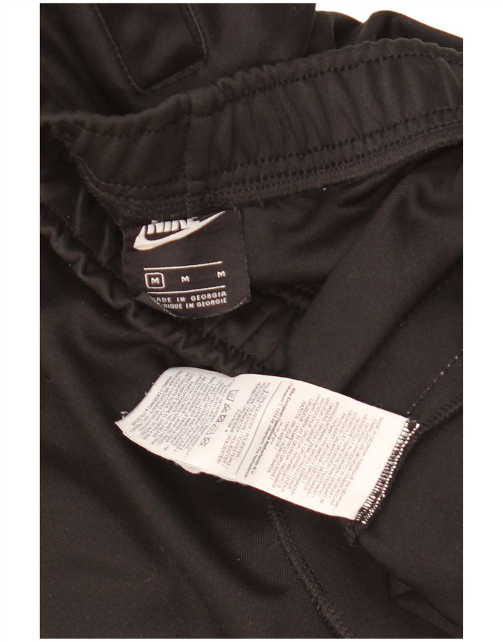 Ανδρικές φόρμες γραφικών Nike παντελόνια Joggers μεσαίο μαύρο πολυεστέρα