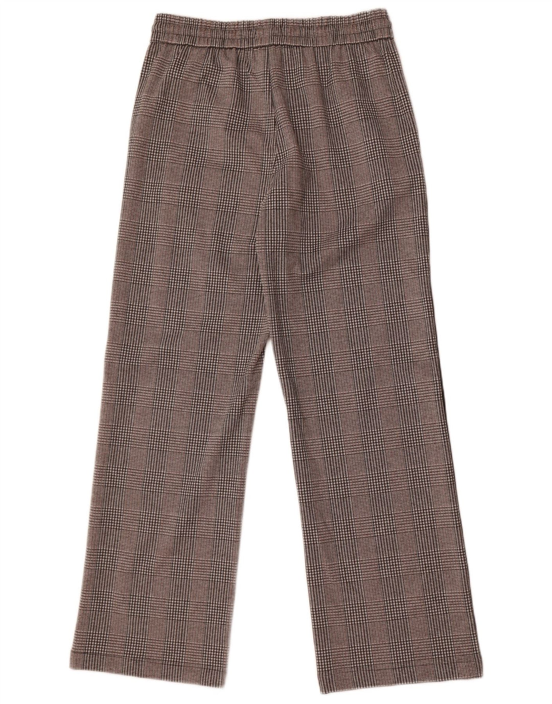 Γυναικεία γραφικά casual παντελόνια Marks & Spencer UK 12 Medium W30 L29 Grey