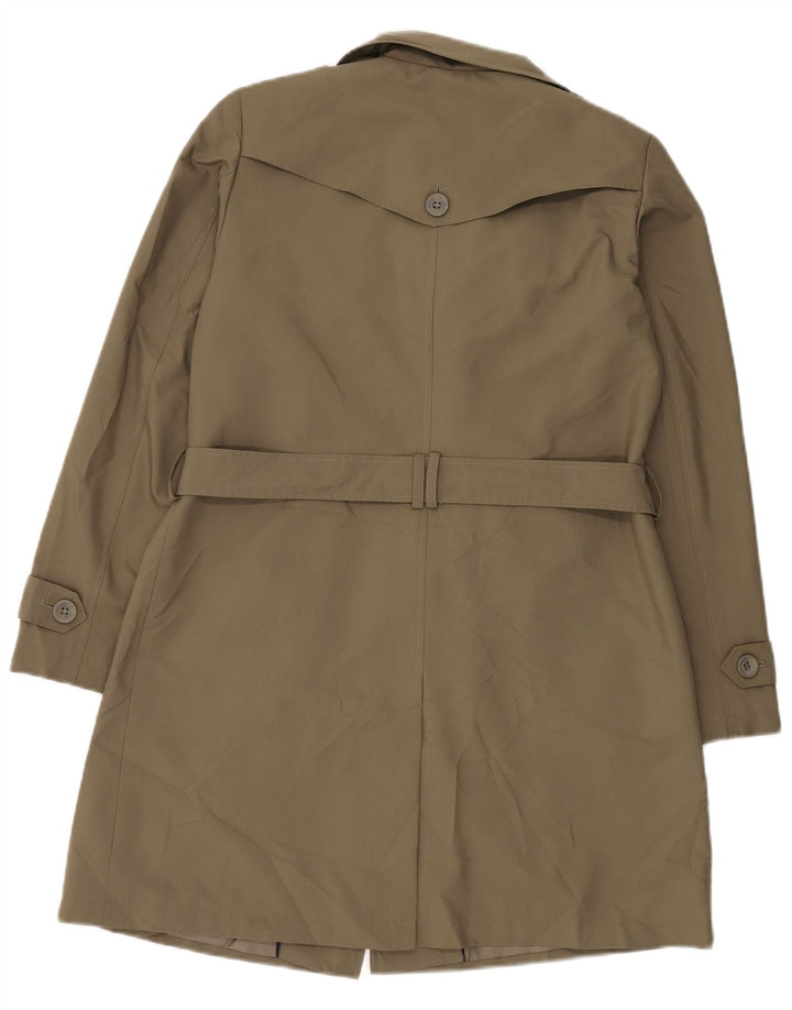 Marks & Spencer Γυναικεία καμπαρντίνα UK 14 Large Khaki Polyester