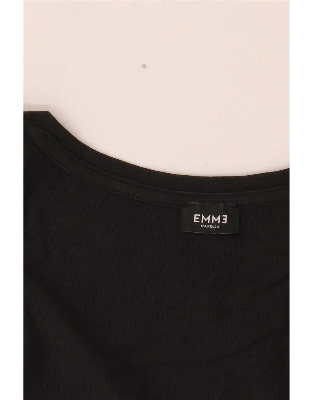 Marella Γυναικείο EMME Graphic Top 3/4 Sleeve UK 12 Medium Black