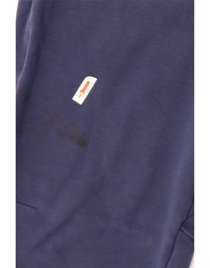 Ανδρική αθλητική φόρμα Nike Παντελόνι Joggers Μεσαίου μπλε χρώματος βαμβακερό