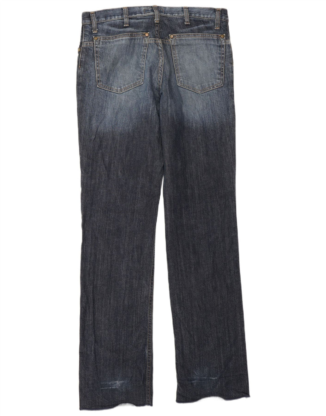 Zara Γυναικείο Straight Jeans EU 40 Medium W30 L33 Blue