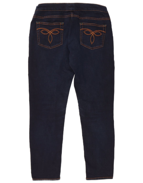 Ted Baker Γυναικείο Skinny Jeans W32 L30 Navy Blue Cotton