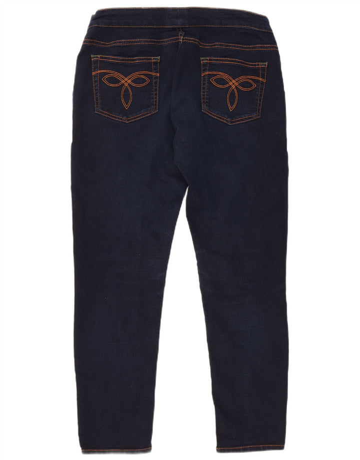 Ted Baker Γυναικείο Skinny Jeans W32 L30 Navy Blue Cotton