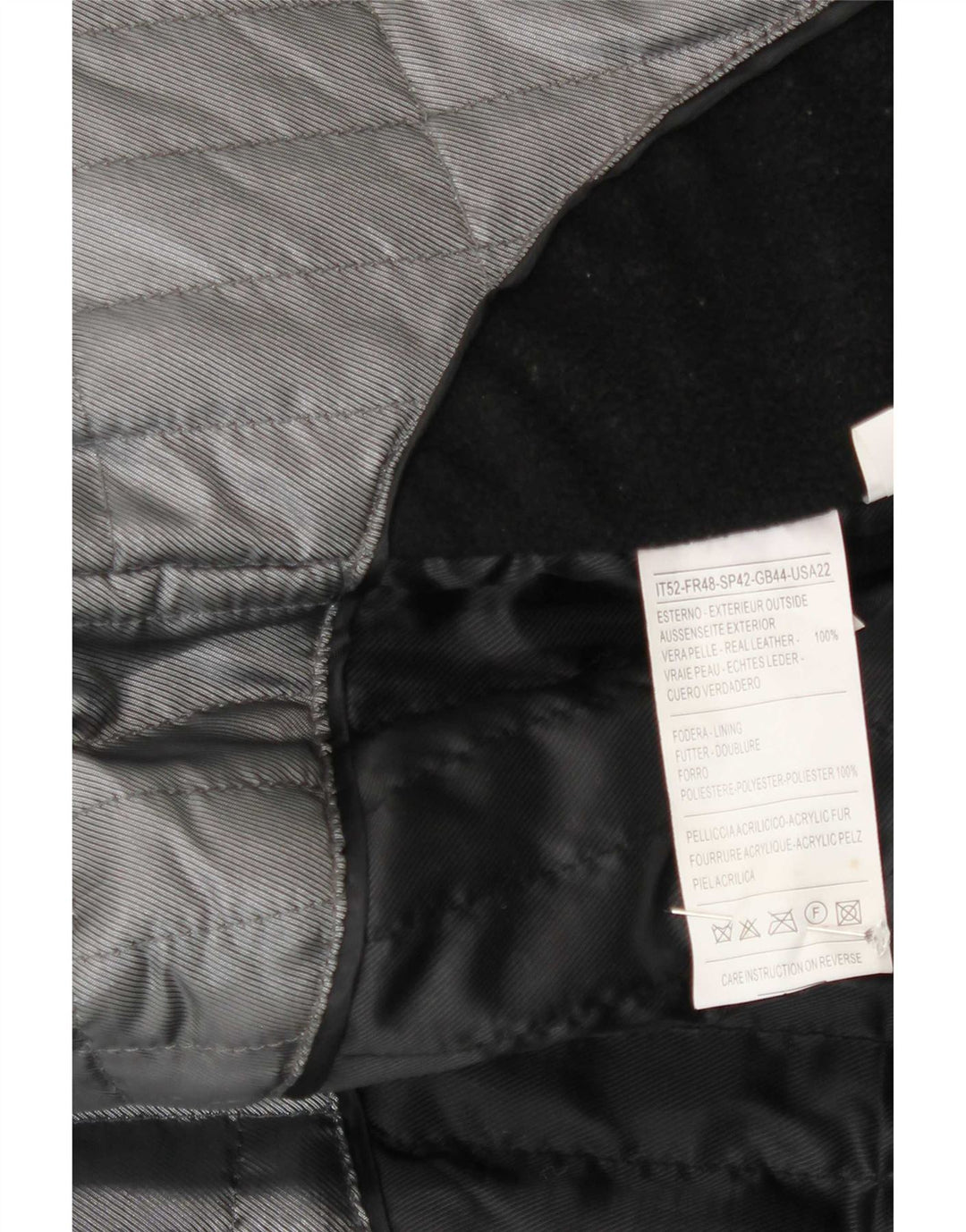 Zarro Ανδρικό Δερμάτινο Μπουφάν IT 52 XL Μαύρο