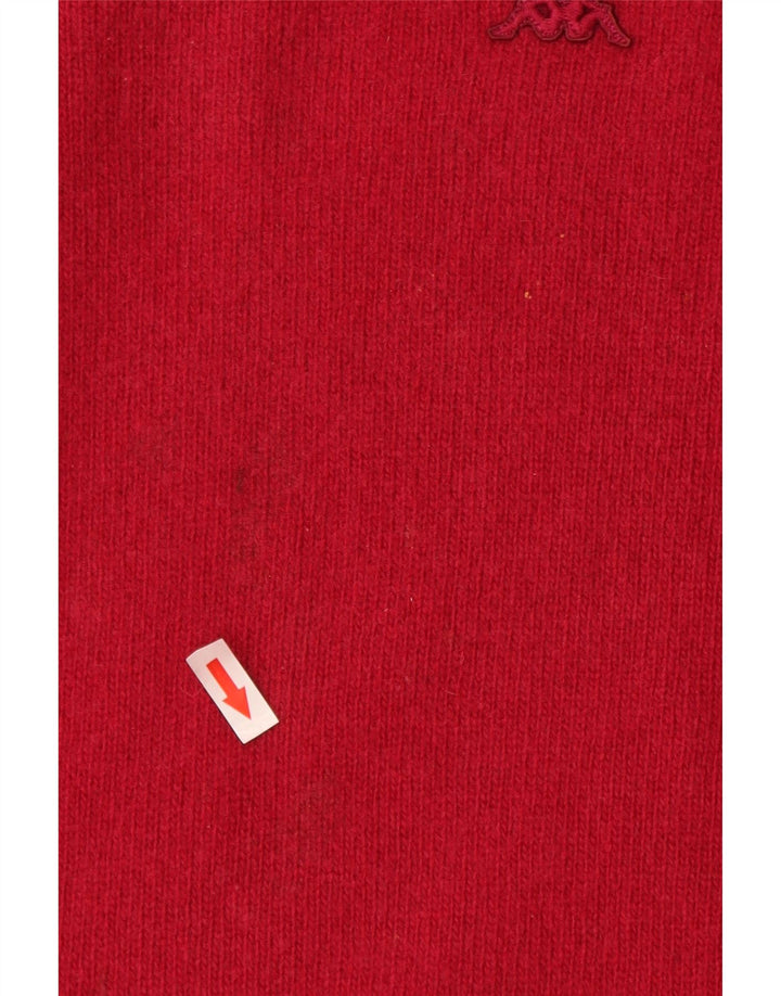 Ανδρικό πουλόβερ Kappa Boat Neck Jumper Μεγάλο κόκκινο μαλλί αρνιού