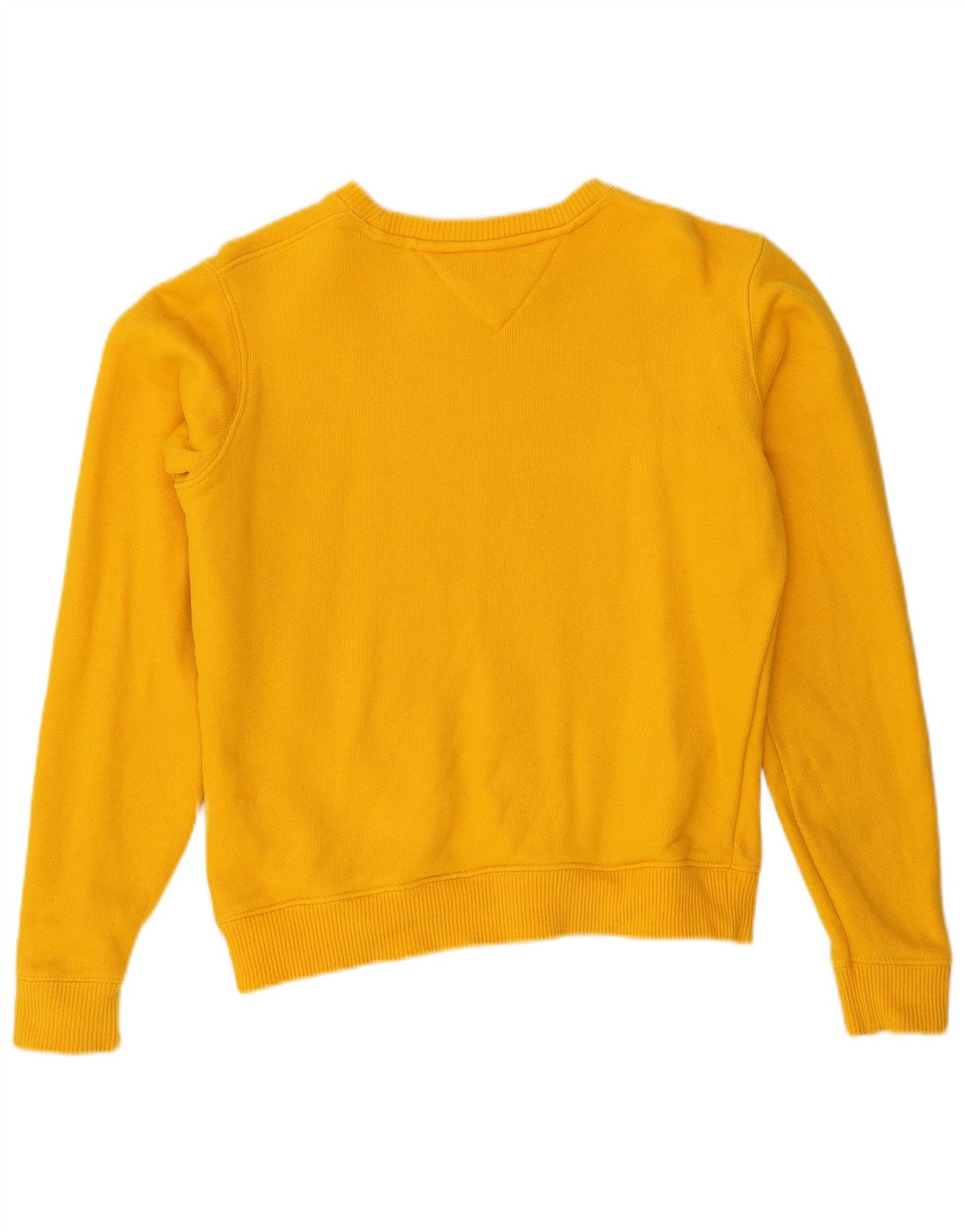 TOMMY HILFIGER Γυναικείο φούτερ μεγάλου μεγέθους Jumper UK 10 Small Yellow