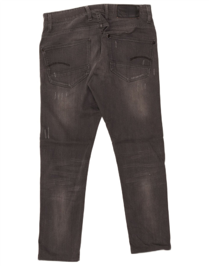G-Star Ανδρικό Revend Slim Jeans W32 L27 Γκρι βαμβακερό