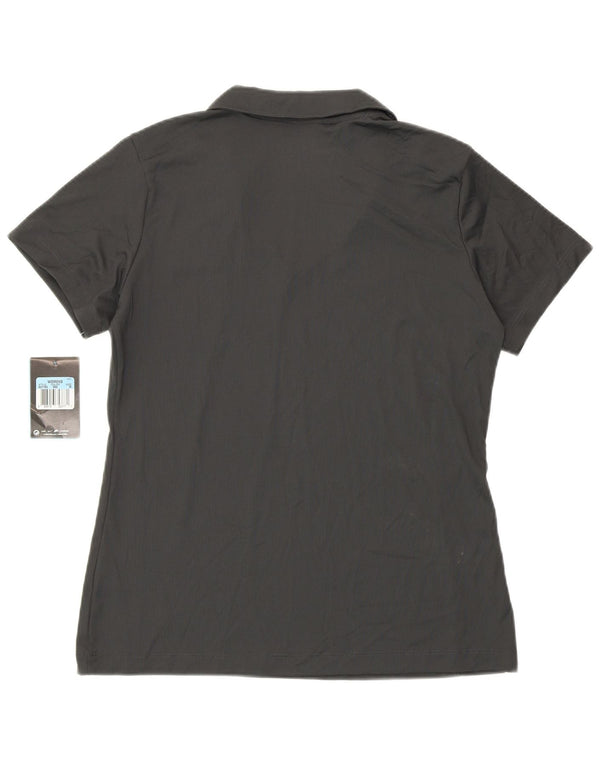 Γυναικείο μπλουζάκι Nike Dri Fit Polo UK 14 Medium Grey Polyester