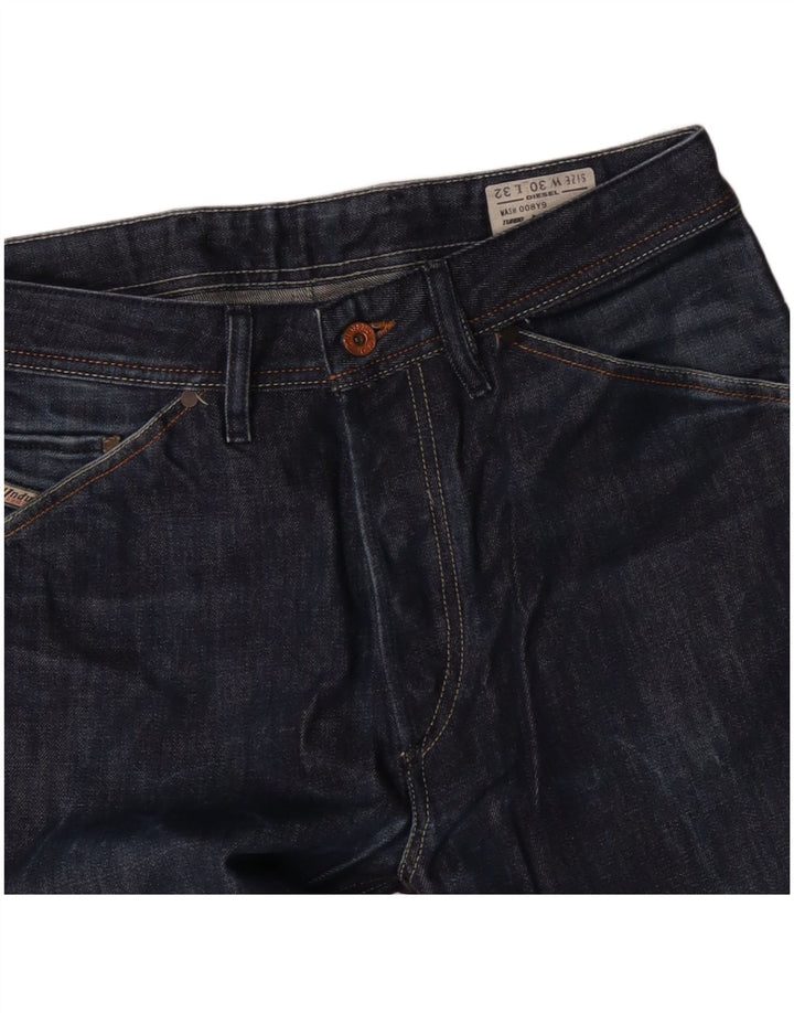 Ανδρικό Slim Jeans DIESEL W30 L32 Navy Blue Cotton