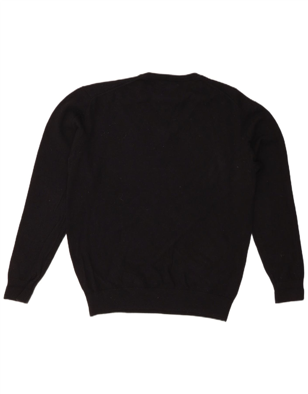 MARLBORO CLASSICS Ανδρικό πουλόβερ με λαιμόκοψη με V λαιμόκοψη XL μαύρο μάλλινο