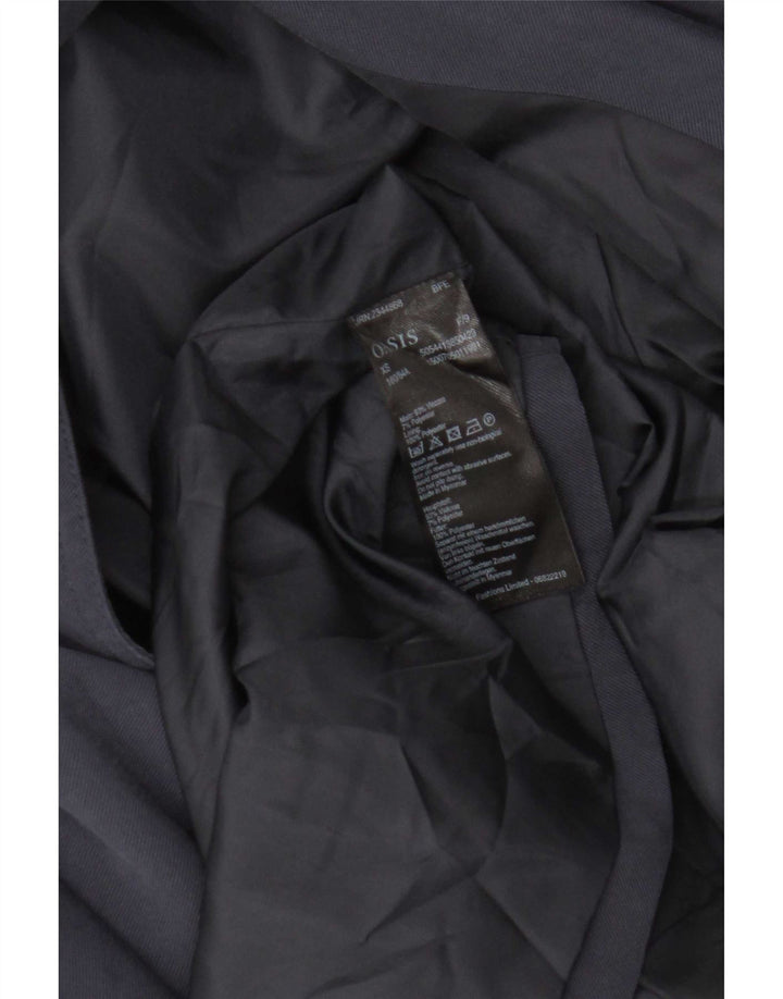 Γυναικεία καμπαρντίνα Oasis UK 6 XS Navy Blue Viscose