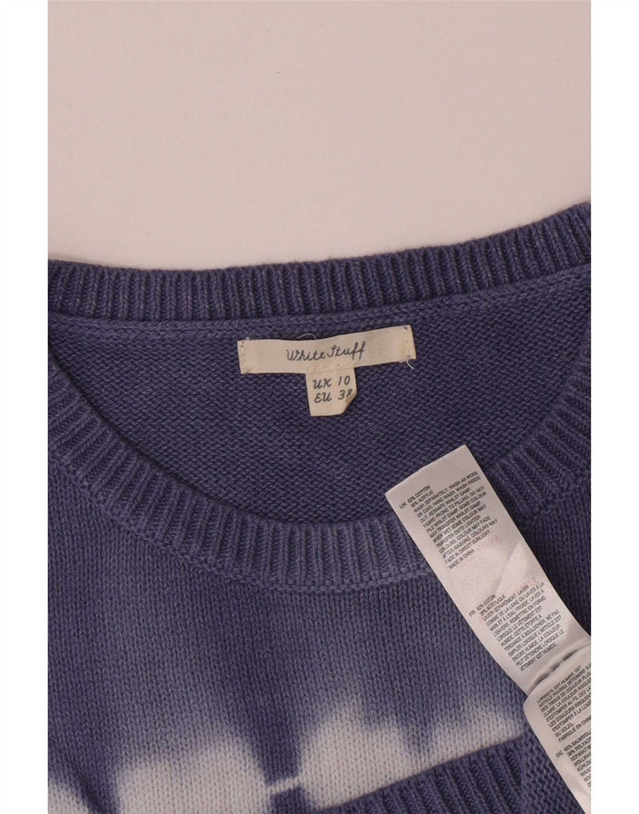 White Stuff Γυναικείο γιλέκο Tank Top UK 10 Small Blue Tie Dye Cotton