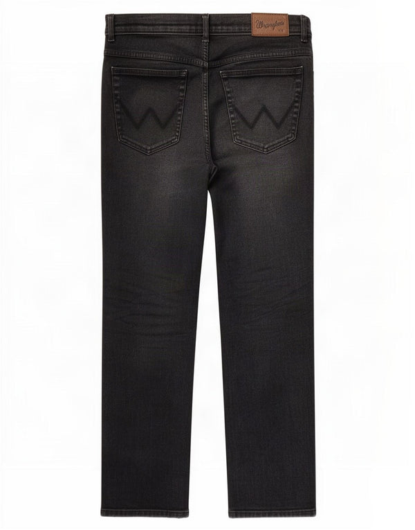 Wrangler Ανδρικό Texas Straight Jeans W34 L32 Μαύρο βαμβακερό