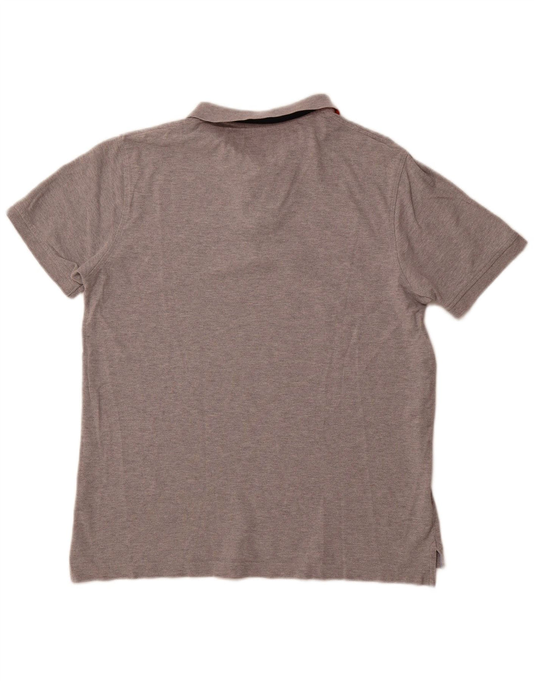 TOMMY HILFIGER Ανδρικό πουκάμισο Polo Slim Fit XL Γκρι βαμβακερό