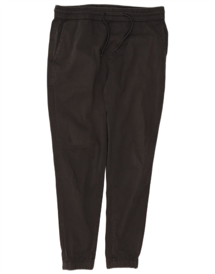 Zara Ανδρικό παντελόνι Joggers Chino Medium W32 L28 Γκρι βαμβακερό