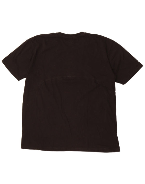 Hard Rock Cafe Mens Las Vegas Graphic T-Shirt Top XL Black Cotton