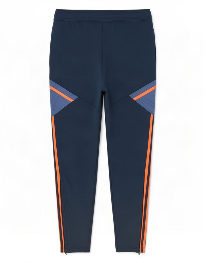 Ανδρικές φόρμες Adidas Manchester United Παντελόνια μεσαίου μπλε ναυτικού πολυεστέρα