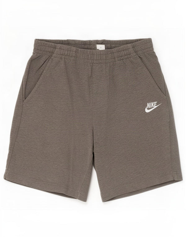 Αθλητικό σορτς Nike Boys 8-9 ετών, βαμβακερό σε γκρι κουκκίδες