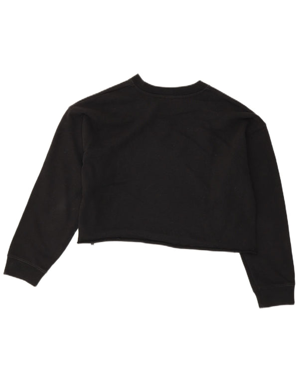 Γυναικεία φούτερ Levi's Crop Jumper UK 10 Small Black Colourblock