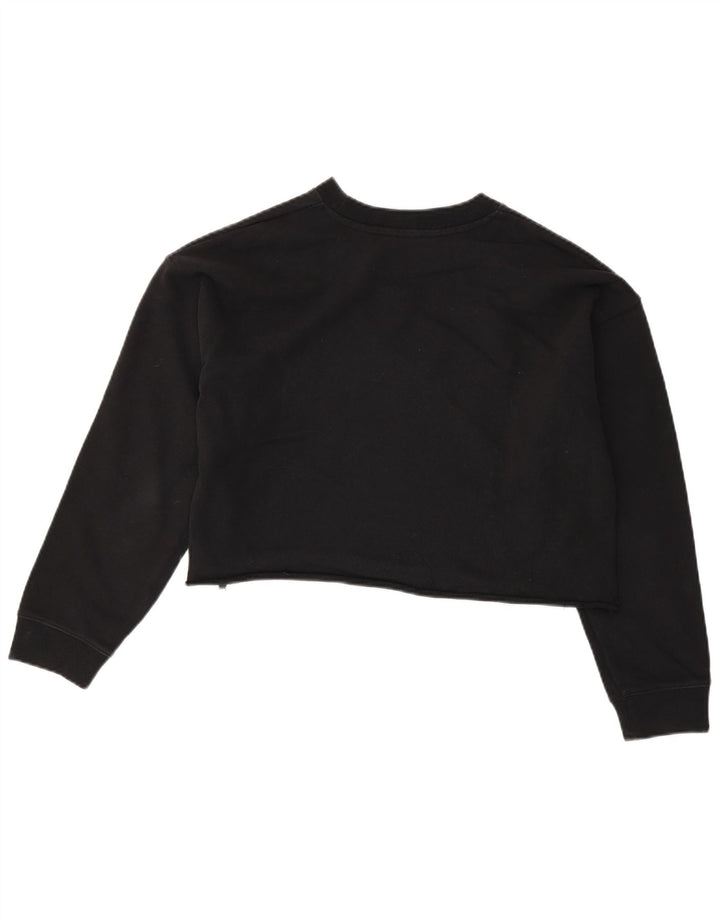Γυναικεία φούτερ Levi's Crop Jumper UK 10 Small Black Colourblock