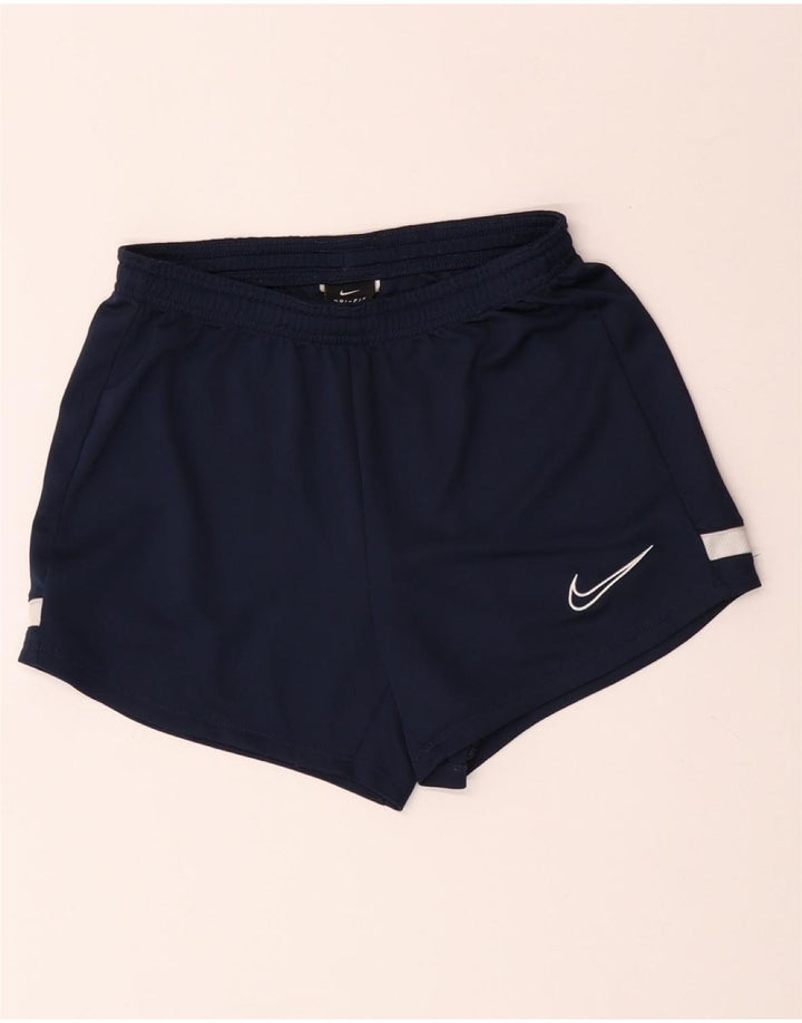 Γυναικείο αθλητικό σορτς NIKE Dri Fit UK 4 XS Navy Blue