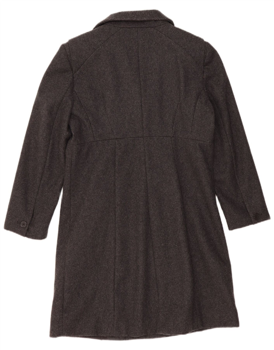 Zara Γυναικείο παλτό UK 16 Large Grey Wool