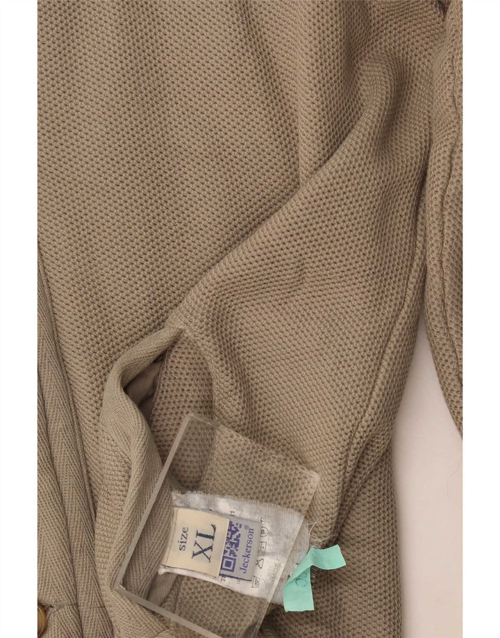 Ανδρική φόρμα Jeckerson Top Jacket XL Beige Cotton