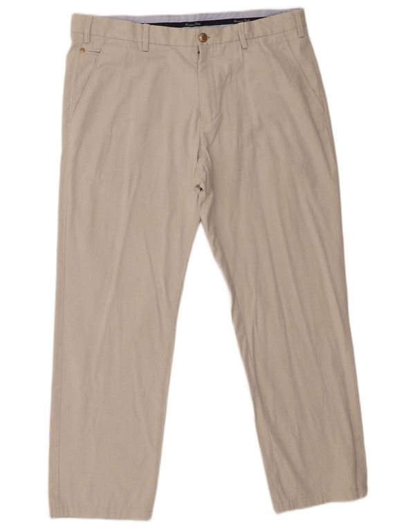 Massimo Dutti Ανδρικό ίσιο παντελόνι Chino EU 44 Large W34 L27 Grey