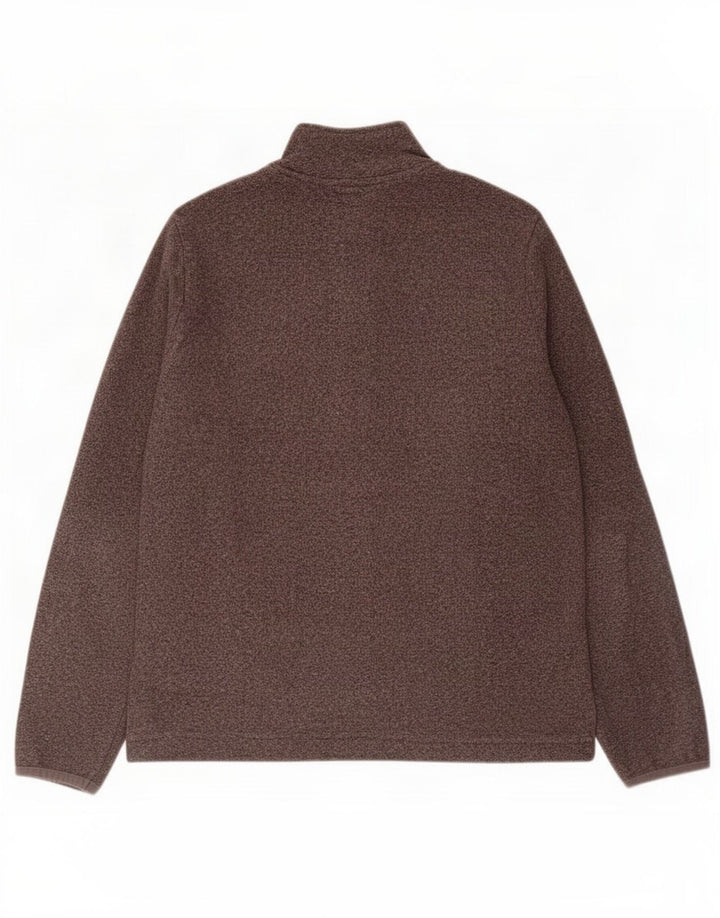 Marks & Spencer Γυναικείο Fleece Jacket UK 14 Large Grey Polyester