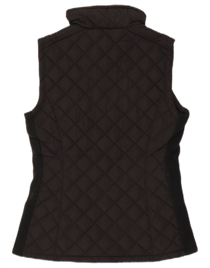 CALVIN KLEIN Γυναικείο Καπιτονέ Gilet UK 6 XS Μαύρο Πολυεστέρας