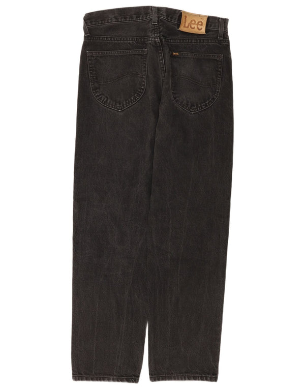 Lee Mens Straight Jeans W30 L30 Μαύρο