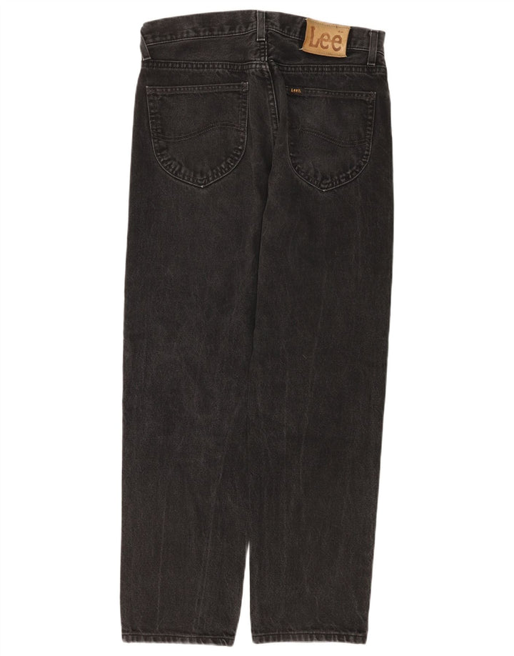 Lee Mens Straight Jeans W30 L30 Μαύρο