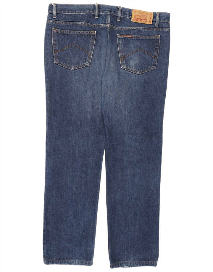 Carrera Mens 700 Regular Straight Jeans W40 L30 Blue Cotton Classic