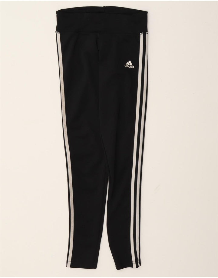 Adidas Γυναικείο Κολάν UK 4/6 XS Μαύρο Πολυεστέρας