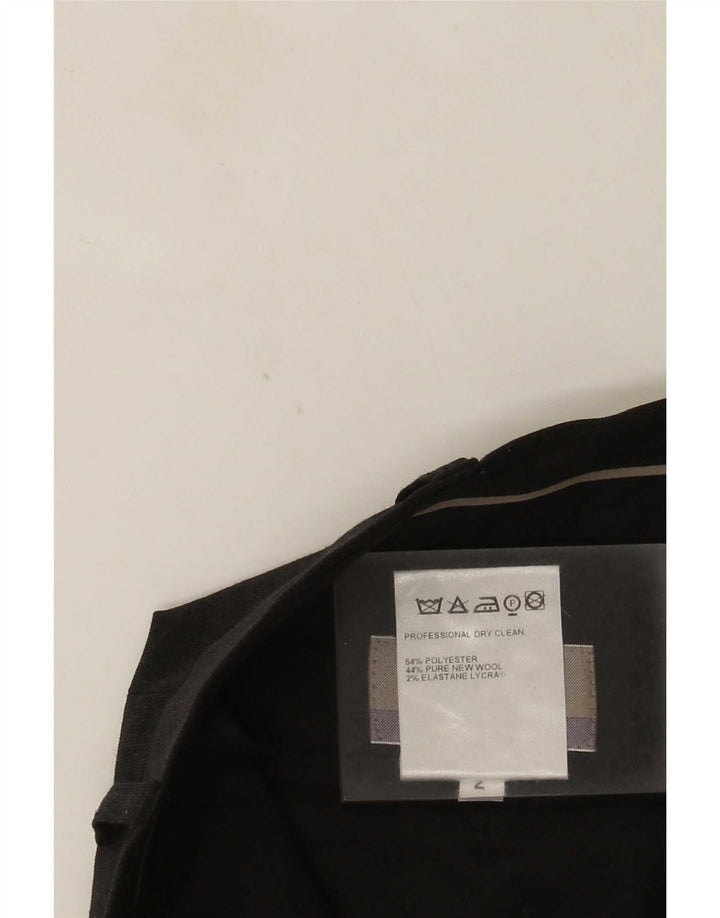 Marks & Spencer Ανδρικό παντελόνι με καρφωτό κοστούμι W36 L31 Γκρι πολυεστέρας