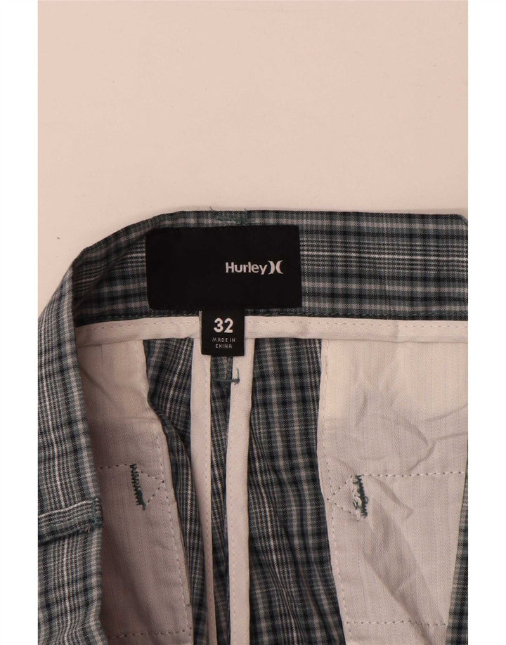 Ανδρικό σορτς Chino Hurley W32, μεσαίο μπλε, βαμβακερό