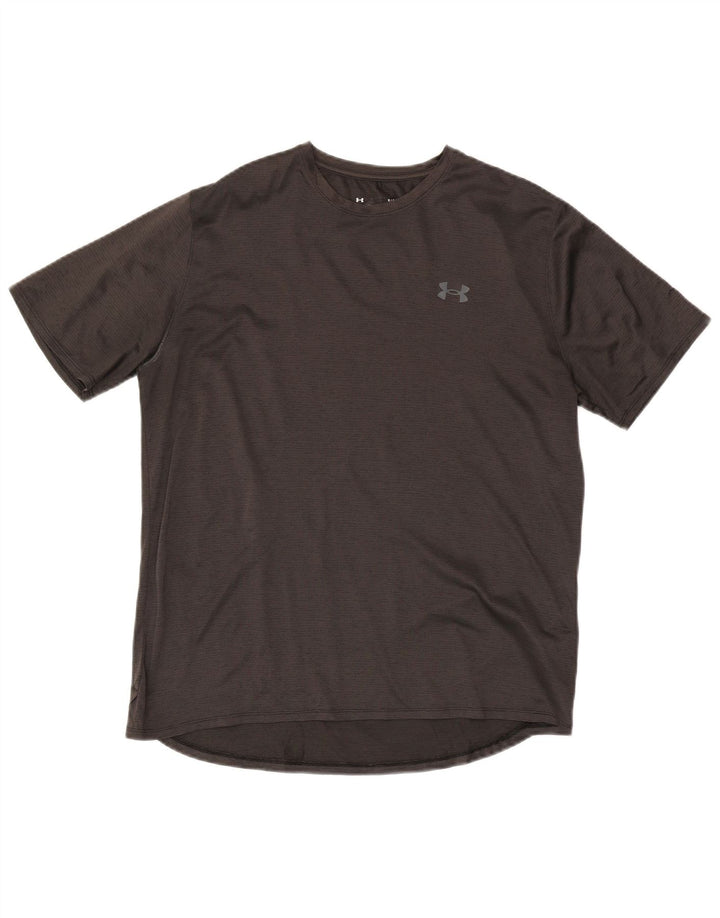 Ανδρικό T-Shirt UNDER Armour Top Large Grey Polyester