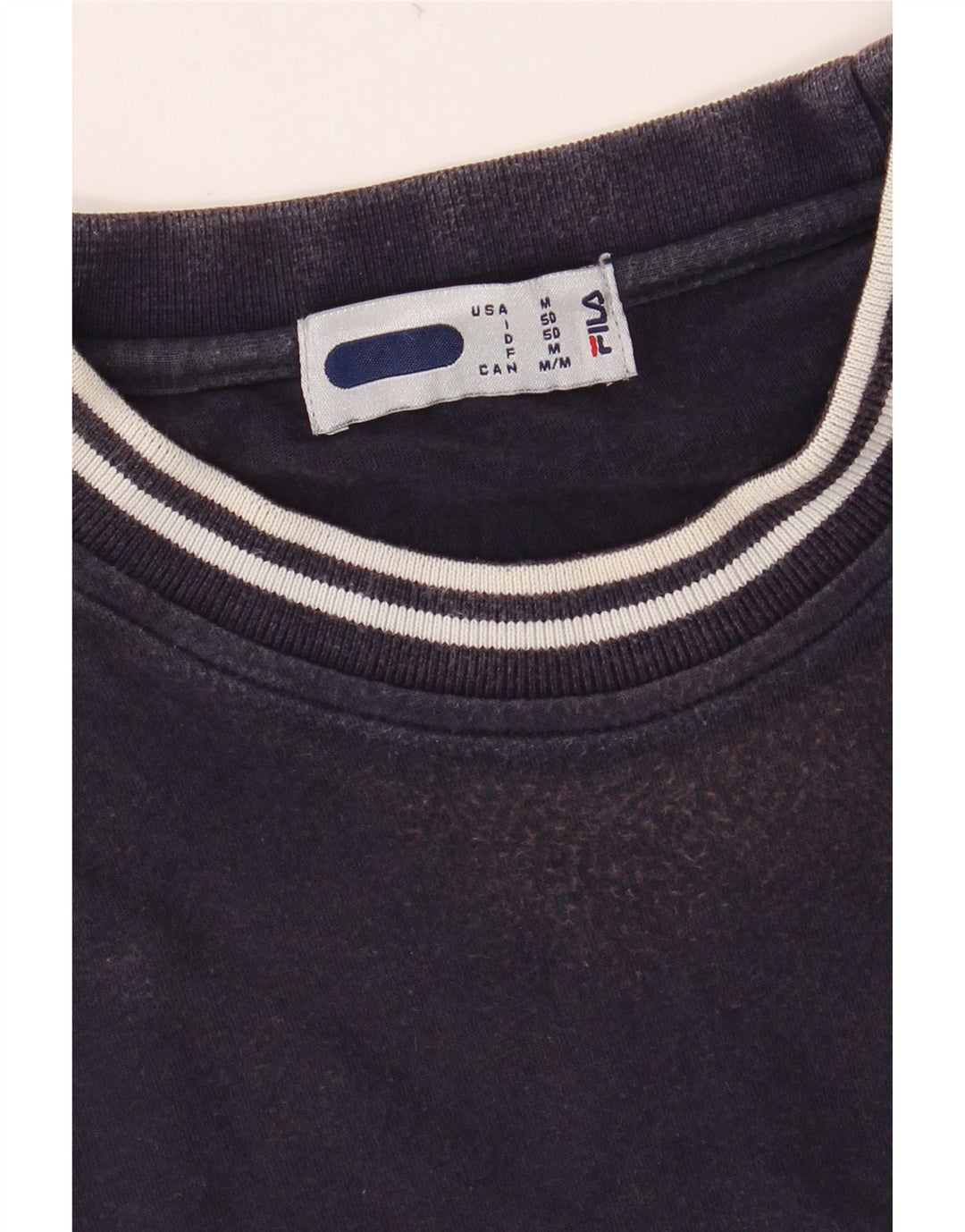 Ανδρικό γραφικό μπλουζάκι FILA Top IT 50 μεσαίου μπλε βαμβακερό