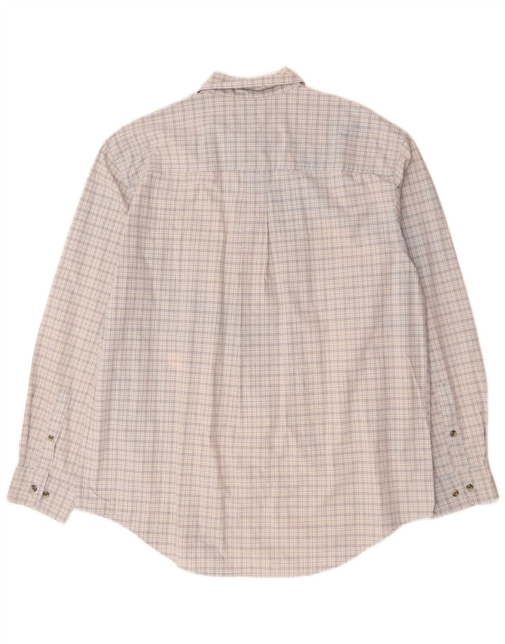 TIMBERLAND Ανδρικό πουκάμισο μεγάλο γκρι βαμβακερό καρό