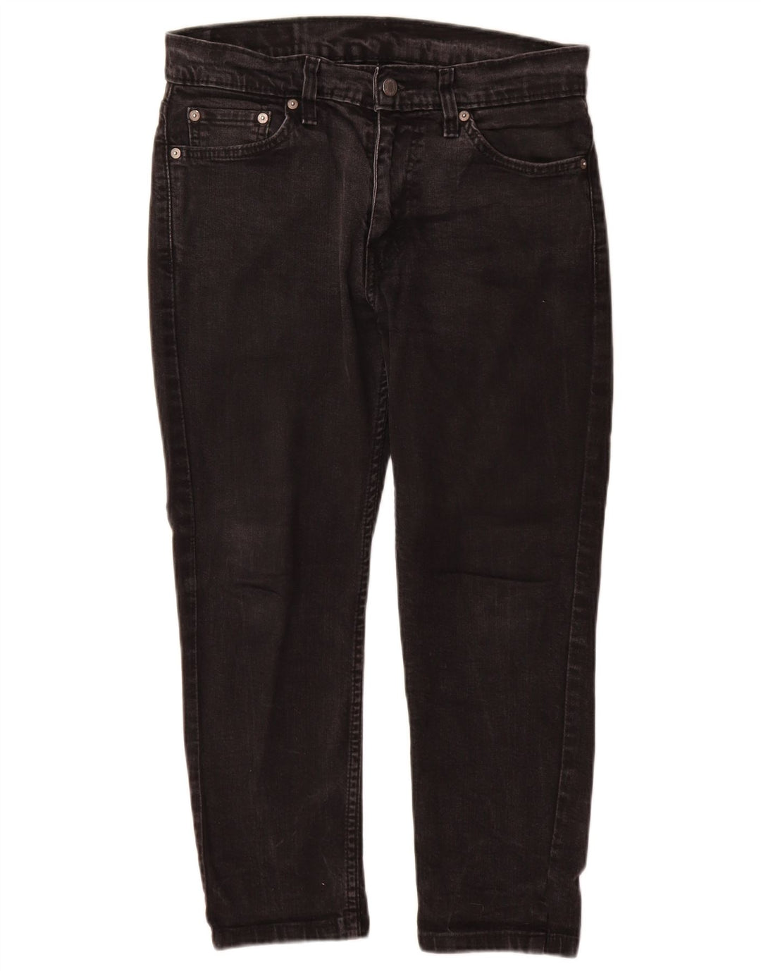 Levi's Mens 511 Slim Jeans W30 L24 Μαύρο βαμβακερό