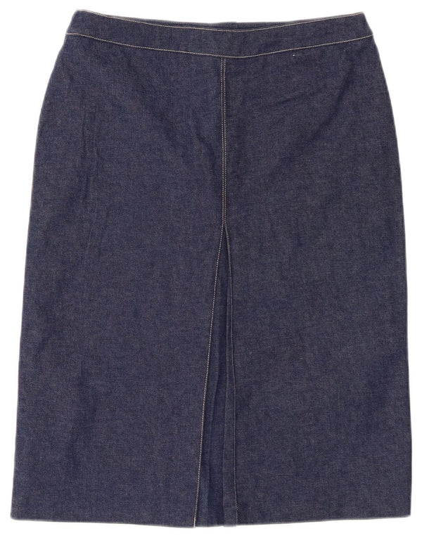 ST. BERNARD Γυναικεία τζιν φούστα με ψηλόμεσο UK 12 Medium W26 Navy Blue