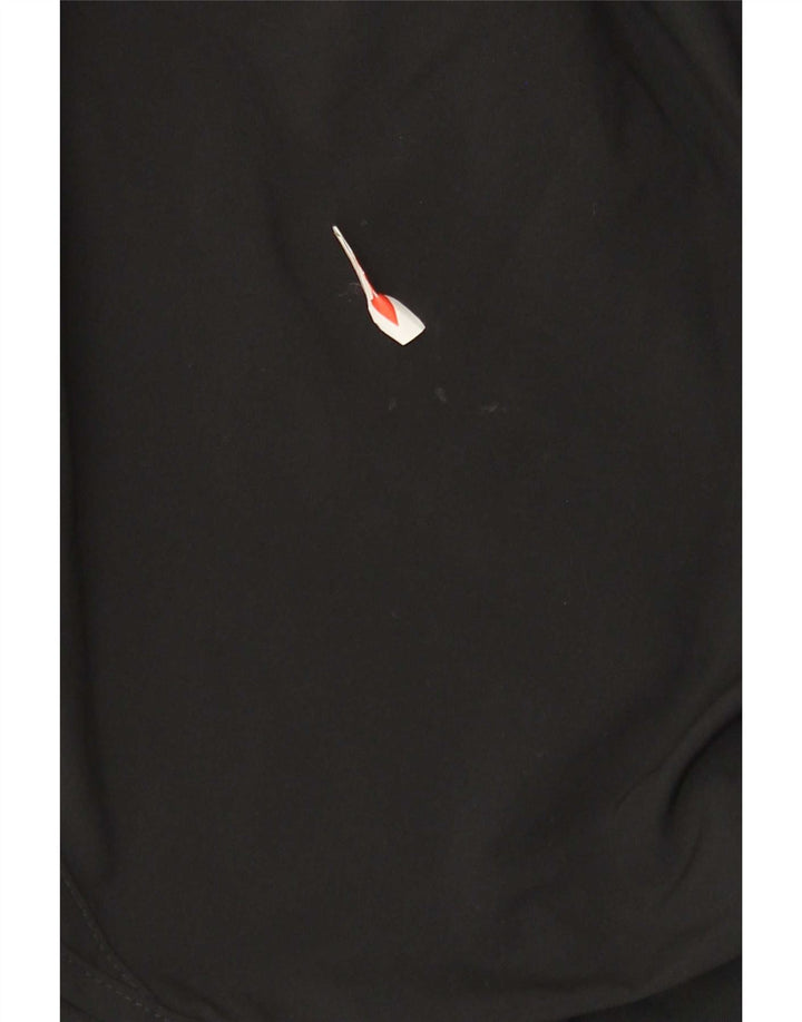 Γυναικείο αθλητικό σορτς Nike Dri Fit UK 12 μεσαίο μαύρο πολυεστέρα