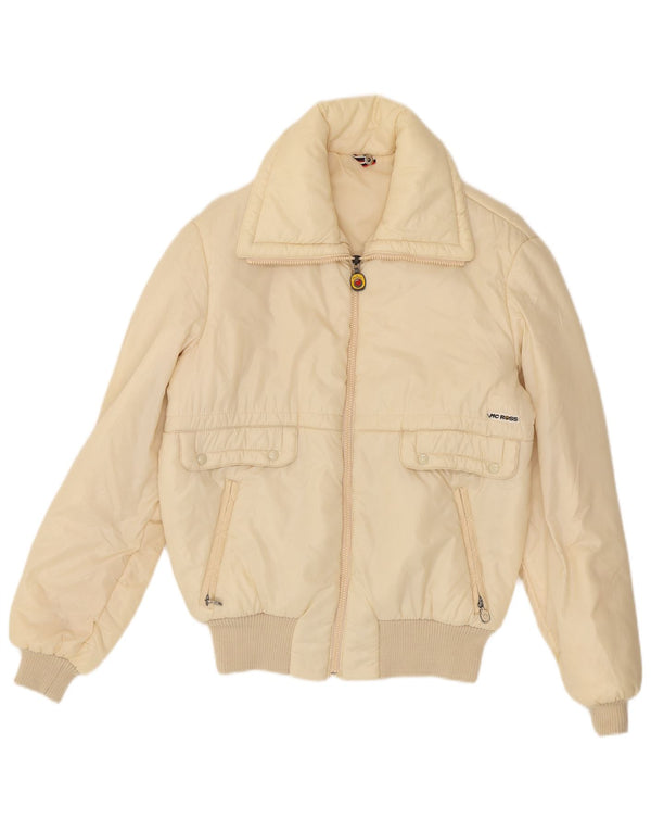 Γυναικείο μπουφάν MC Ross Bomber IT 46 Large Off White Polyamide