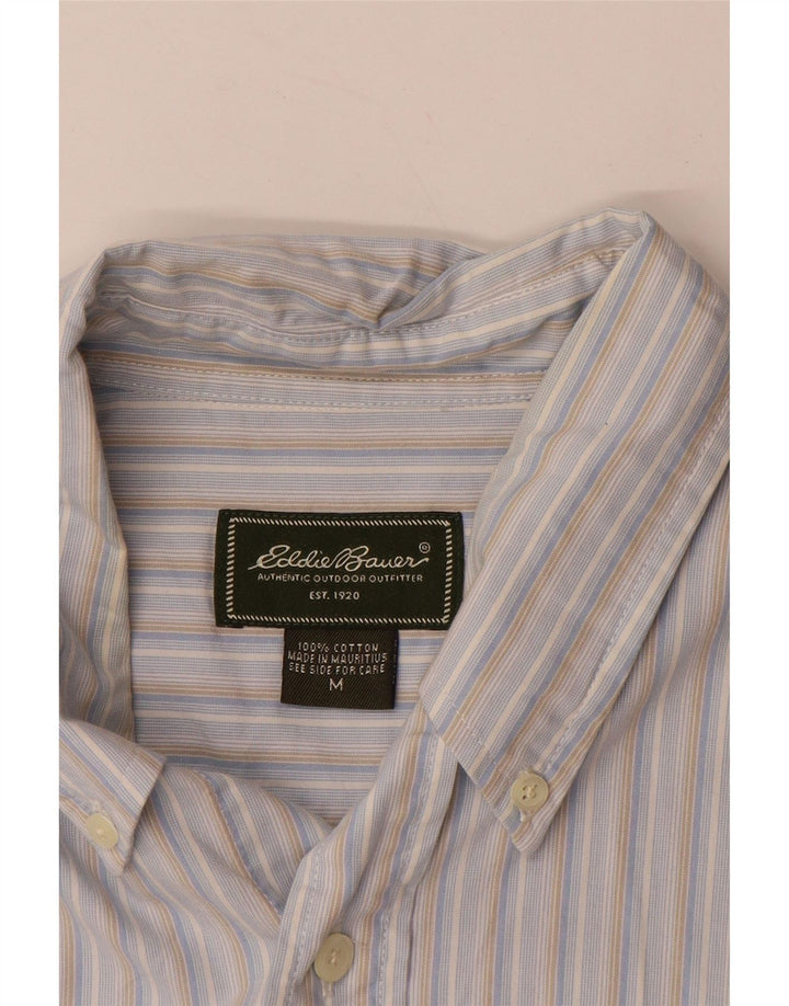 Ανδρικό πουκάμισο EDDIE BAUER Βαμβακερό μεσαίο μπλε ριγέ