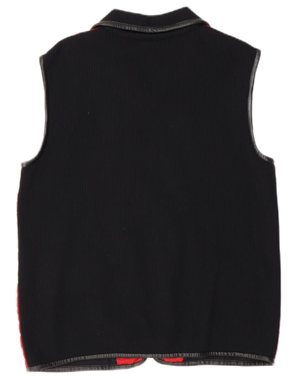 Betty Barclay Γυναικεία Σαββατοκύριακο Oversized Gilet UK 10 Small Red Colourblock