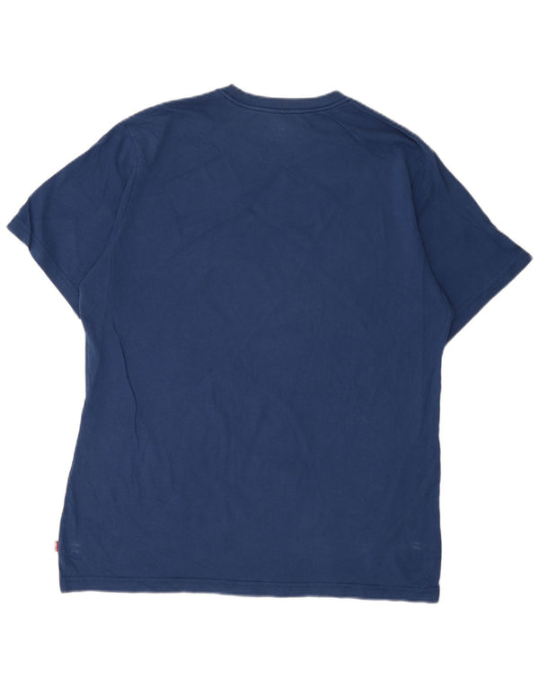 Ανδρικό μπλουζάκι Levi's Relaxed Graphic Top Medium Navy Blue