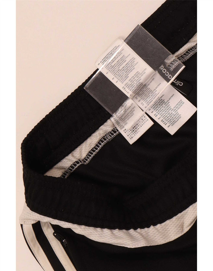 Ανδρικό παντελόνι αθλητικής φόρμας Adidas Climacool Μικρό μαύρο πολύχρωμο πολυεστέρα