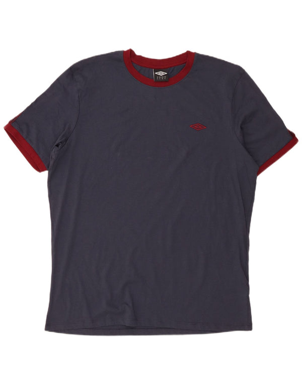 Ανδρικό T-Shirt Umbro Top XL Navy Blue Cotton